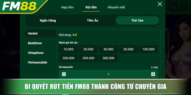 Rút Tiền FM88 Hướng Dẫn Chi Tiết Và Lưu Ý Quan Trọng 4 Bí quyết rút tiền FM88 thành công từ chuyên gia